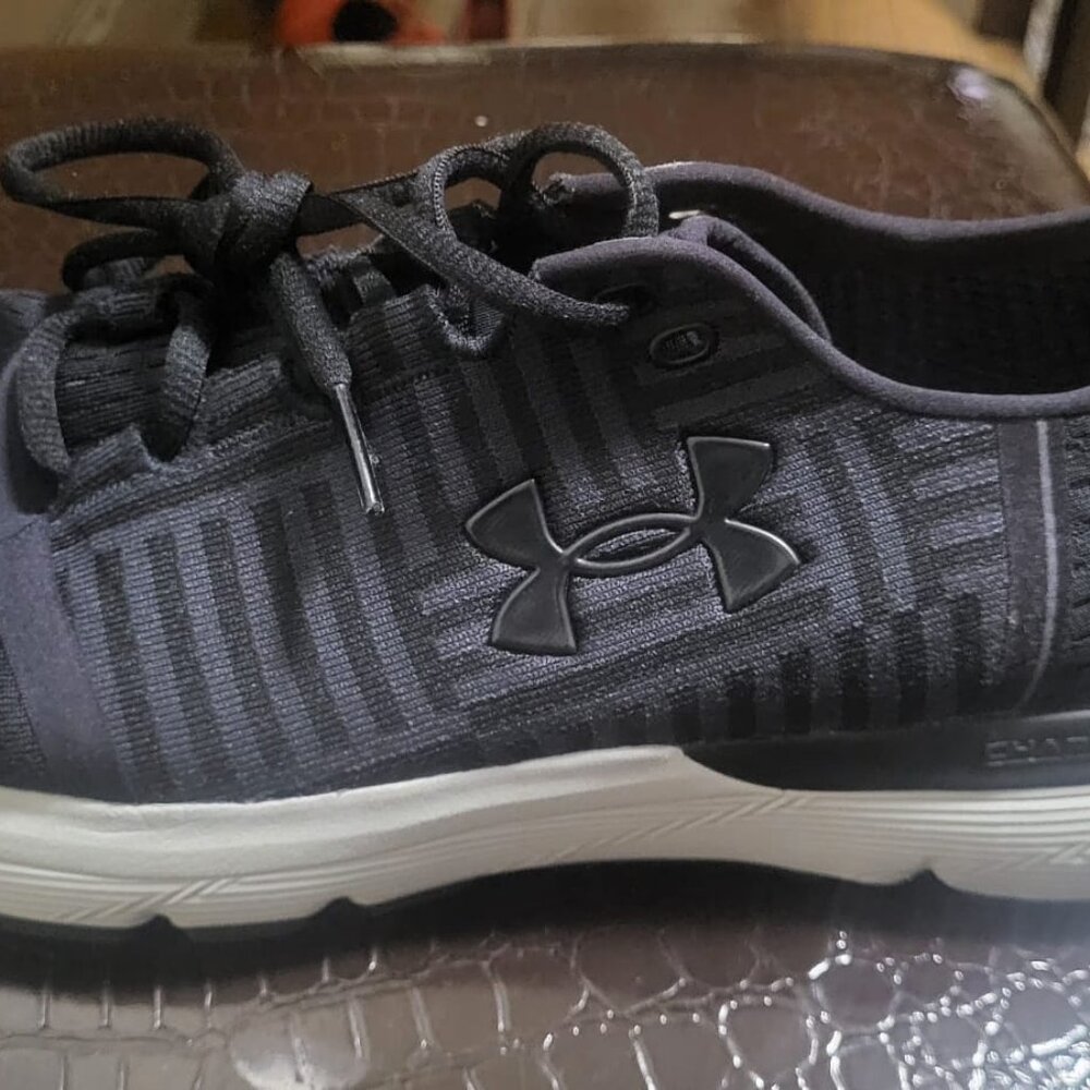 UNDER ARMOUR MEN'S SPEEDFORM GEMINI VENT RUNNING SHOES - BLACK